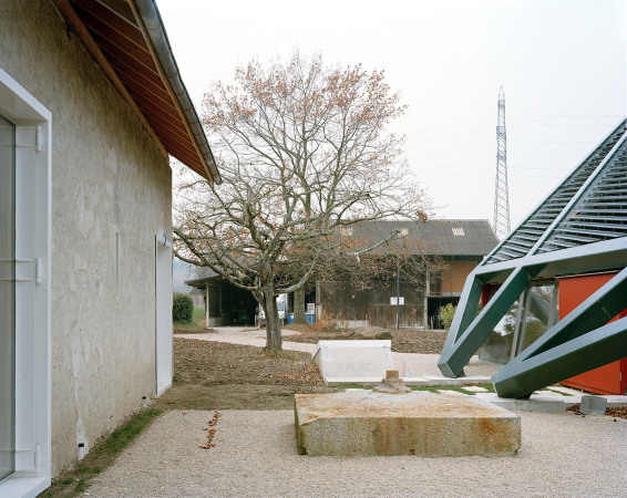 Wohnen, Gemeinschaftswohnen, Stahl, Holz, Presshaus, Umbau