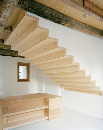 Wohnen, Gemeinschaftswohnen, Stahl, Holz, Presshaus, Umbau