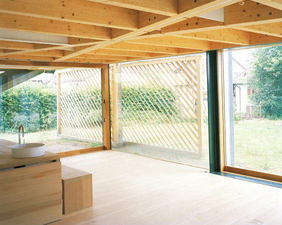 Wohnen, Gemeinschaftswohnen, Stahl, Holz, Presshaus, Umbau