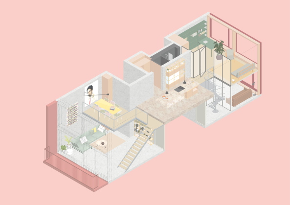 Penthouse von Marc Koehler in Amsterdam