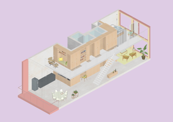 Penthouse von Marc Koehler in Amsterdam