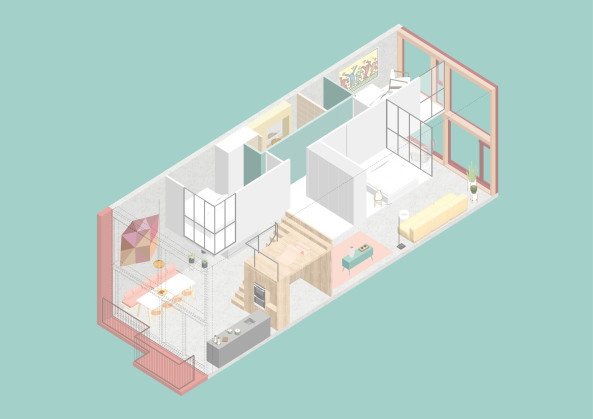 Penthouse von Marc Koehler in Amsterdam