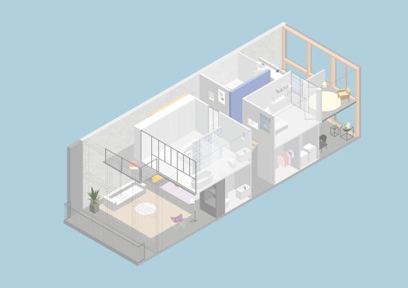 Penthouse von Marc Koehler in Amsterdam