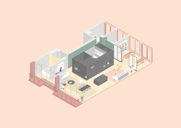 Penthouse von Marc Koehler in Amsterdam