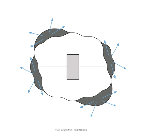 Farshid Moussavi , Montpellier, Wohnen, Balkone, Wohnturm, Metallfassade