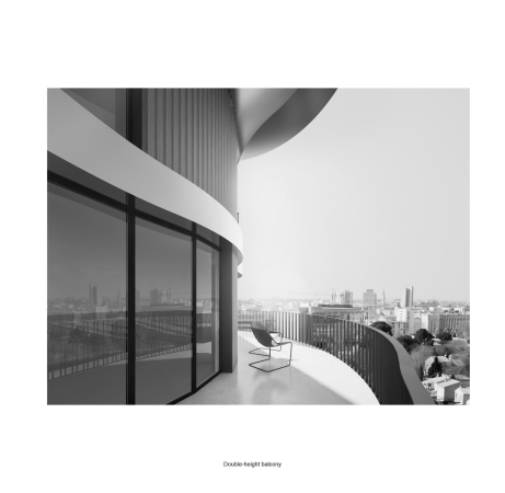 Farshid Moussavi , Montpellier, Wohnen, Balkone, Wohnturm, Metallfassade