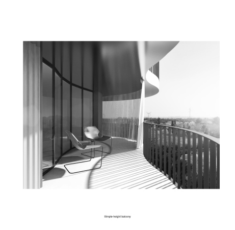 Farshid Moussavi , Montpellier, Wohnen, Balkone, Wohnturm, Metallfassade