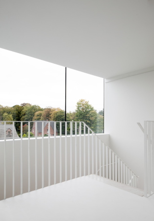 Backstein, Notariat, Abscis Architects, Bro, Gent, Belgien