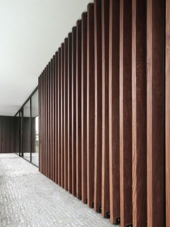 Backstein, Notariat, Abscis Architects, Bro, Gent, Belgien