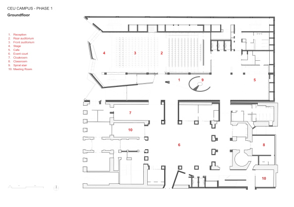 Ungarn, Budapest, CEU, Central European University, O'Donnell+Tuomey