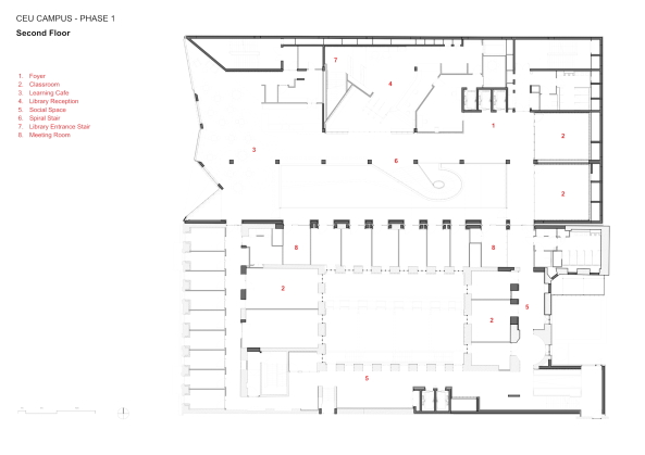 Ungarn, Budapest, CEU, Central European University, O'Donnell+Tuomey
