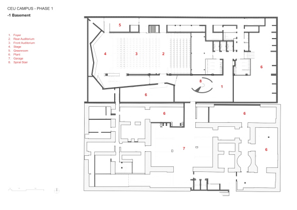Ungarn, Budapest, CEU, Central European University, O'Donnell+Tuomey