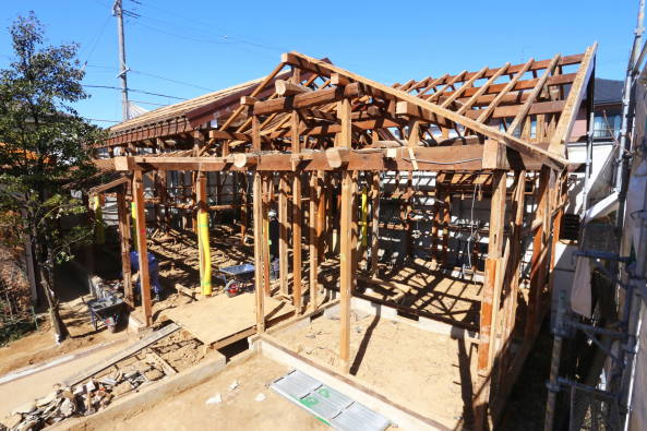 Japan, 1-1 Architects, Holz, Wohnen, Yuki Kamiya, Shoichi Ishikawa, living, Umbau,renovation