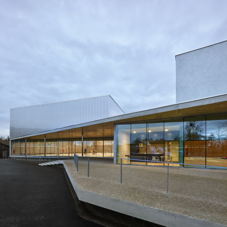 Dominique Coulon, Straburg, Sport, Sporthalle, Mehrzweck, Beton, Transparenz