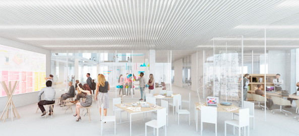 HSG Learning Center, St. Gallen, Sou Fujimoto, Hochschulerweiterung