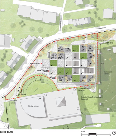 HSG Learning Center, St. Gallen, Sou Fujimoto, Hochschulerweiterung