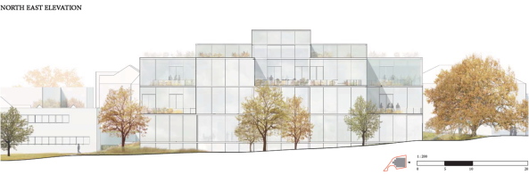 HSG Learning Center, St. Gallen, Sou Fujimoto, Hochschulerweiterung