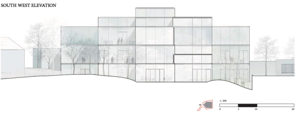 HSG Learning Center, St. Gallen, Sou Fujimoto, Hochschulerweiterung