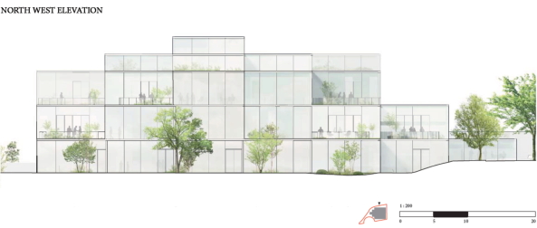 HSG Learning Center, St. Gallen, Sou Fujimoto, Hochschulerweiterung