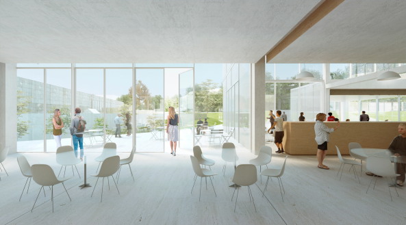 HSG Learning Center, St. Gallen, Sou Fujimoto, Hochschulerweiterung