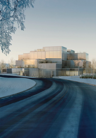 HSG Learning Center, St. Gallen, Sou Fujimoto, Hochschulerweiterung