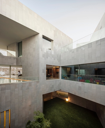 Wohnen, Fassade, G�rten, Pool, Mittlerer Osten, Klima, AGi Architects