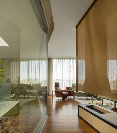 Wohnen, Fassade, G�rten, Pool, Mittlerer Osten, Klima, AGi Architects