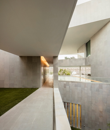 Wohnen, Fassade, G�rten, Pool, Mittlerer Osten, Klima, AGi Architects