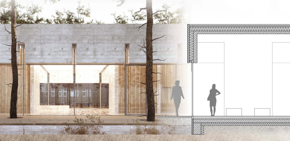 ADGB, Bernau, Hannes Meyer, Besucherzentrum, Bauhaus, Steimle Architekten, Wettbewerb, competition, Hans Wittwer, 2019, Jubilum, Infozentrum, Bundesschule