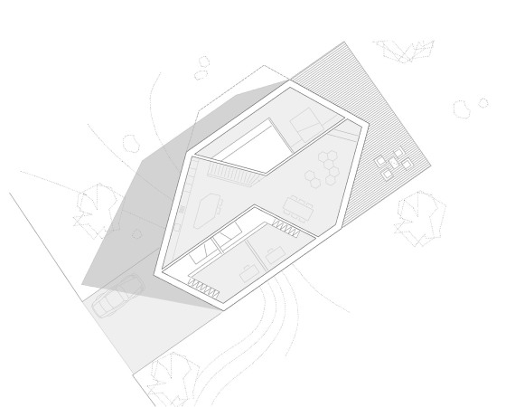 Interior-Preis fr Haus E 20 in Pliezhausen bei Stuttgart, Steimle Architekten: Obergeschoss