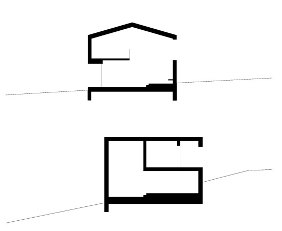 2. Preis: Haus Hochleitner in Embach im Pongau (sterreich), LP Architektur: Schnitte