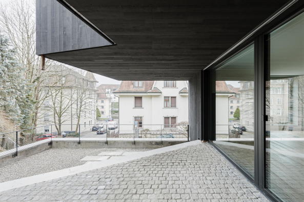 Wohnungsbau, Fassaden, Holzlamellen, Igual&Guggenheim