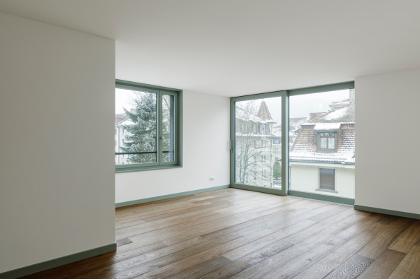 Wohnungsbau, Fassaden, Holzlamellen, Igual&Guggenheim