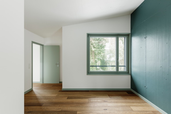 Wohnungsbau, Fassaden, Holzlamellen, Igual&Guggenheim