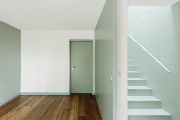 Wohnungsbau, Fassaden, Holzlamellen, Igual&Guggenheim