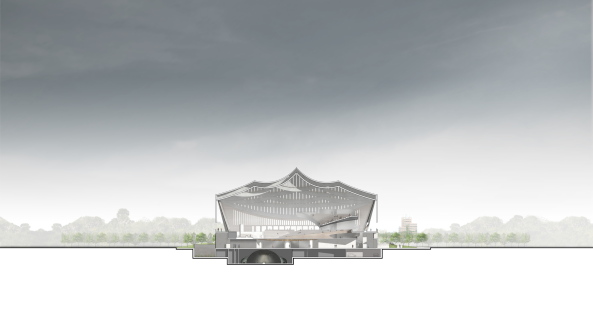 Ghana National Cathedral, David Adjaye Associates, Osu Cemetary, Sakralgebude, Kirche