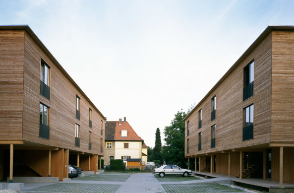 Damaschkesiedlung, In Regensburg, Fink+Jocher, 1996