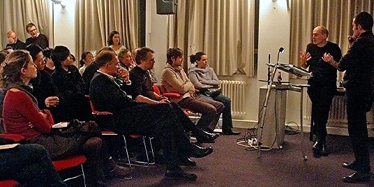 Rem Koolhaas am Berlage-Institut, Februar 2006