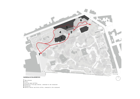 Erweiterung, Anbau, Zoo Antwerpen, Studio Farris, Savanne Restaurant