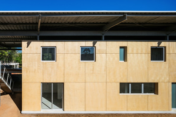 Andrade Morettin Arquitetos, T.R. Residence, Wohnhaus, Dach, Haus im Haus, Carapicuiva, Brasilien, So Paulo