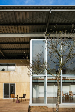 Andrade Morettin Arquitetos, T.R. Residence, Wohnhaus, Dach, Haus im Haus, Carapicuiva, Brasilien, So Paulo