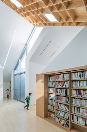 Bibliothek, Beton, ffentliches Gebude, Unsangdong Architects, Seoul, Sdkorea