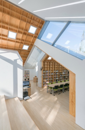 Bibliothek, Beton, �ffentliches Geb�ude, Unsangdong Architects, Seoul, S�dkorea