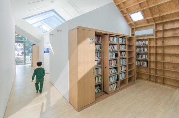 Bibliothek, Beton, ffentliches Gebude, Unsangdong Architects, Seoul, Sdkorea