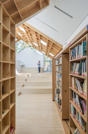 Bibliothek, Beton, �ffentliches Geb�ude, Unsangdong Architects, Seoul, S�dkorea