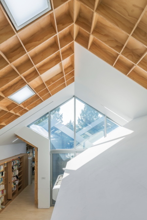 Bibliothek, Beton, �ffentliches Geb�ude, Unsangdong Architects, Seoul, S�dkorea