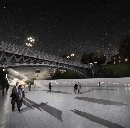 3. Preis: Atelier . Schmelzer . Weber, Dresden, Perspektive Nacht