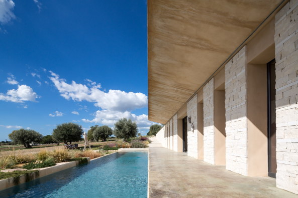 Ferienhaus, Italien, Beton, Stein, Reisen