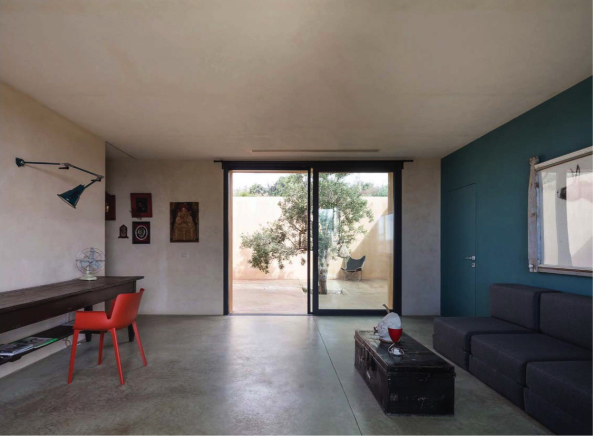 Ferienhaus, Italien, Beton, Stein, Reisen