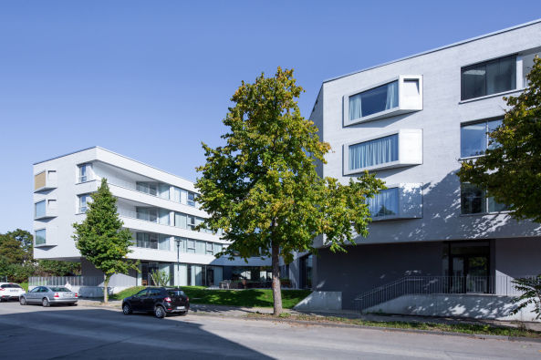 Wulf Architekten, Kornwestheim, Altenheim, Markus Guhl, Blech, Putz,